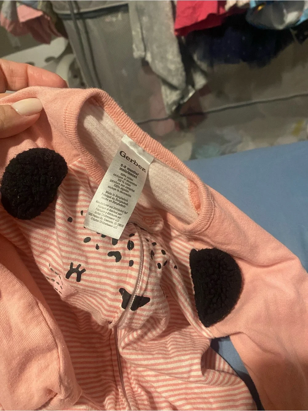 Baby Girl Sleeper bundle 6-9 months